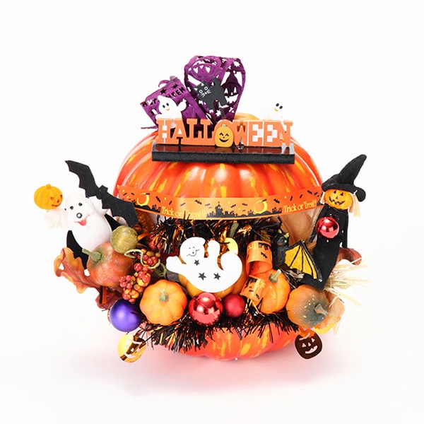 フローレックス デラックスパンプキンアレンジ 大 HW-1581 1個(ご注文単位1個)【直送品】