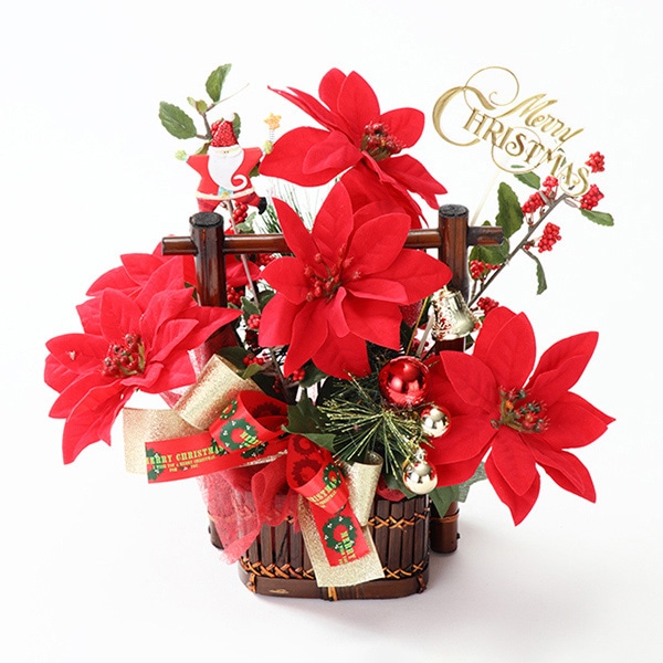 フローレックス ポインセチアアレンジ PA-183 1個(ご注文単位1個)【直送品】