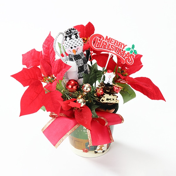 フローレックス ポインセチアアレンジ PA-185 1個(ご注文単位1個)【直送品】