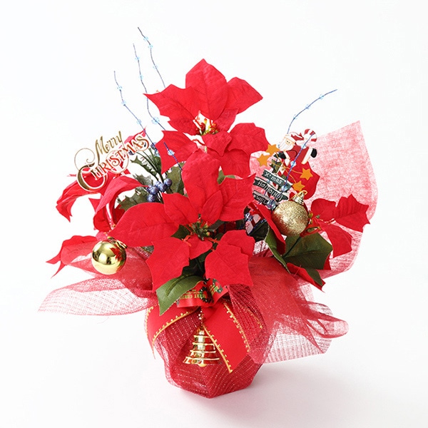 フローレックス ポインセチアアレンジ PA-188 1個(ご注文単位1個)【直送品】