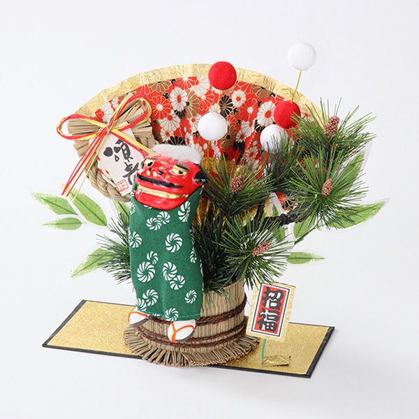 フローレックス 立ち獅子飾り  RS-1248 1個（ご注文単位1個）【直送品】