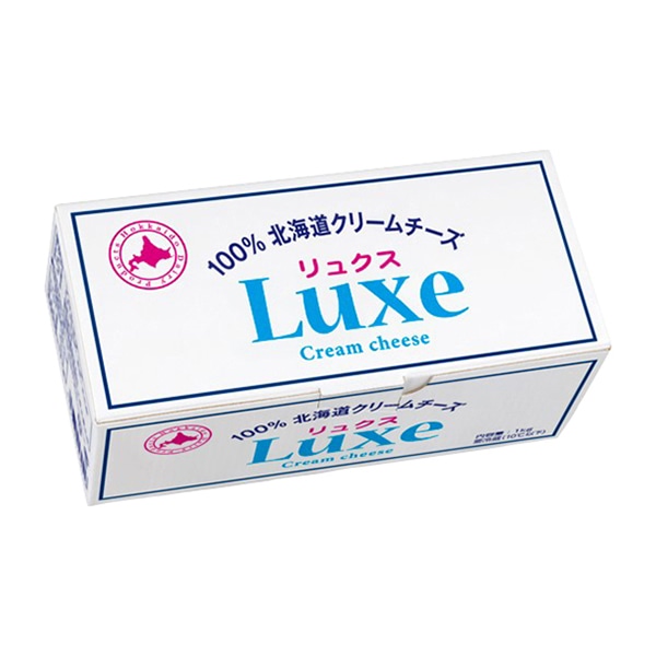 北海道乳業 北海道クリームチーズ LUXE リュクス 1kg 冷蔵 1パック※軽(ご注文単位1パック)※注文上限数30まで【直送品】