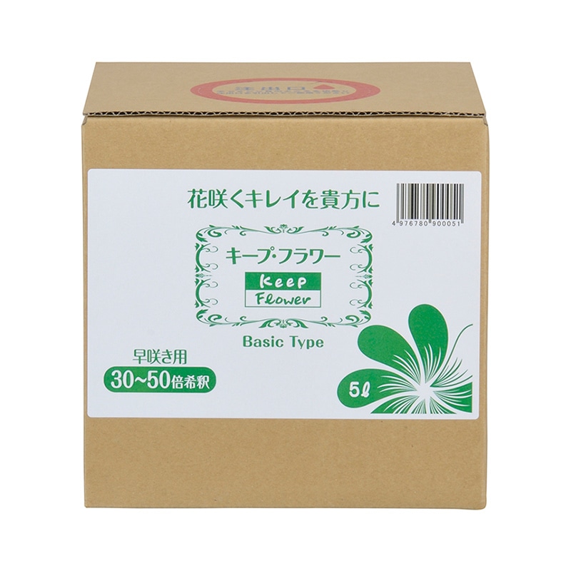 フジ日本 切花栄養剤 キープ・フラワー 業務用 5L 1個(ご注文単位1個)【直送品】