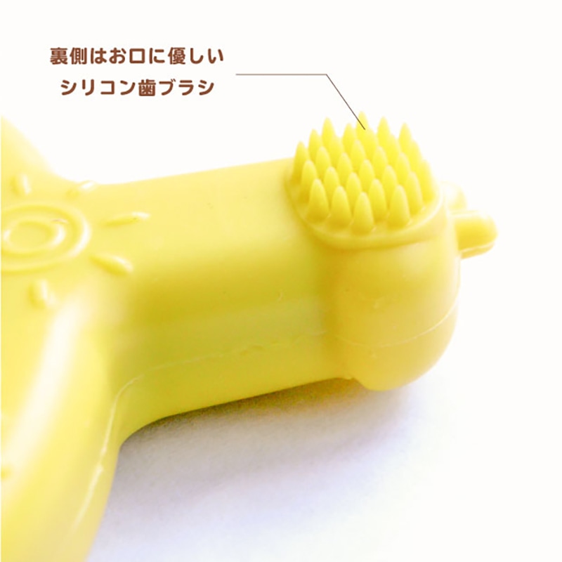 ファイン ベビー歯ブラシ POSY シリコン歯ブラシ ぴから PRP-780 1本(ご注文単位120本)【直送品】