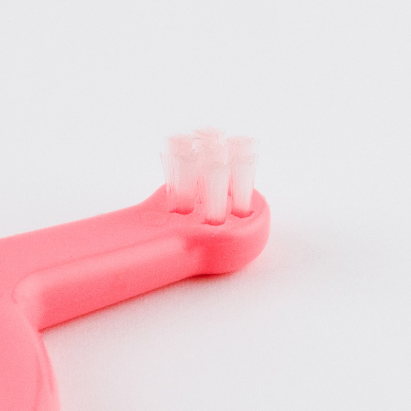 ファイン ベビー歯ブラシ POSY リング歯ブラシ コーラルレッド PRG-50R 1本(ご注文単位120本)【直送品】