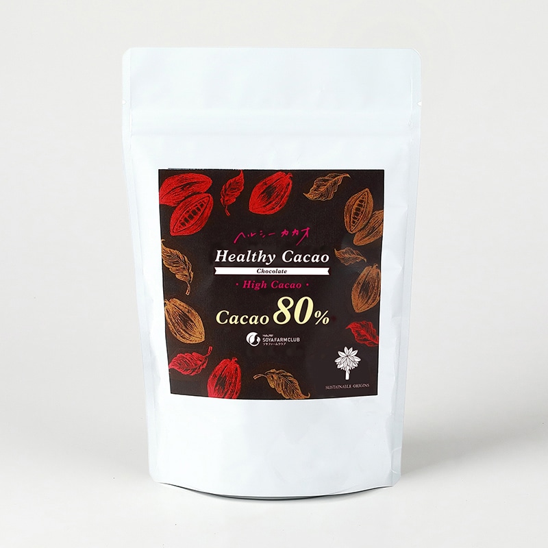 不二製油ソヤファームクラブ ヘルシーカカオ ハイカカオ　1袋　345g  ※軽（ご注文単位1袋）【直送品】