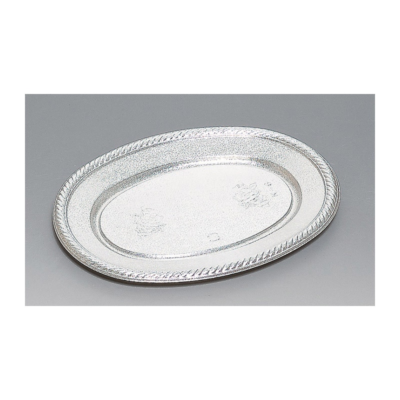 福助工業 オードブル容器 ディッシュ 小判皿 本体 K-6 50枚/束(ご注文単位16束)【直送品】