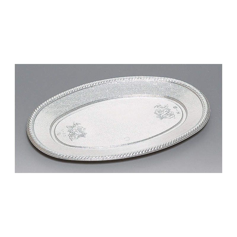 福助工業 オードブル容器 ディッシュ 小判皿 本体 K-8 20枚/束(ご注文単位15束)【直送品】