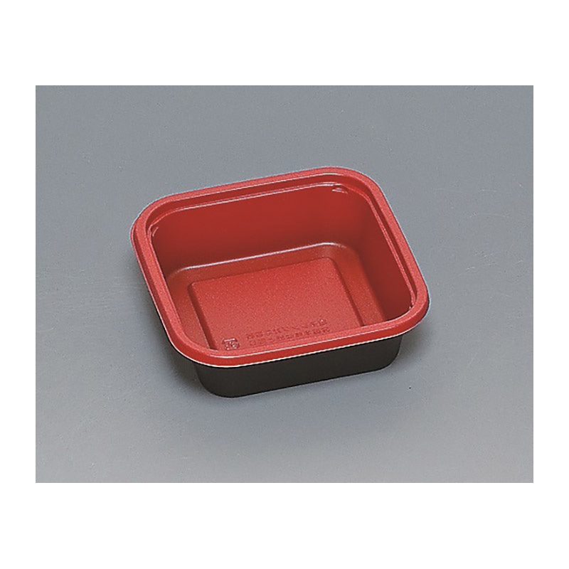 福助工業 弁当容器　フルレンジ　本体 TR-62H R／B 50枚/束（ご注文単位18束）【直送品】