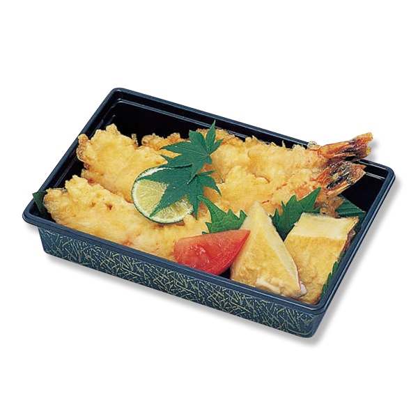 福助工業 弁当容器 富久折 D-10 本体 錦 50枚/袋