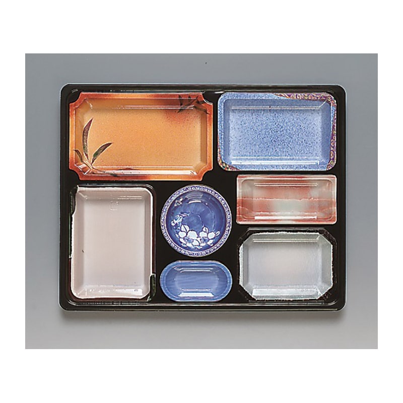 福助工業 仕出し容器 優膳 中仕切 YN-390 B うつわ 20枚/束(ご注文単位3束)【直送品】