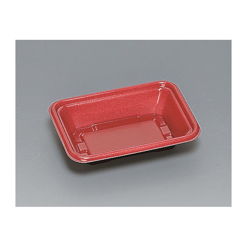 福助工業 丼容器 本体 SP-510H R/B 50枚/束(ご注文単位18束)【直送品】