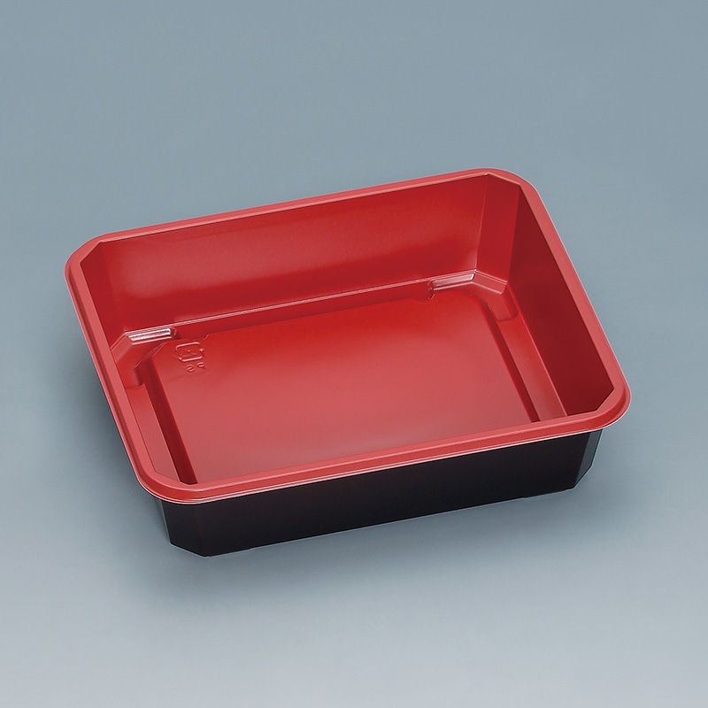 福助工業 丼容器　本体 M-16SH R／B 50枚/束（ご注文単位12束）【直送品】