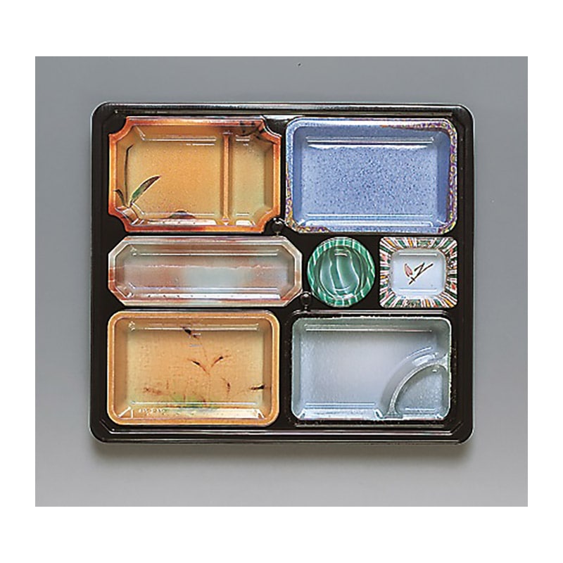 福助工業 仕出し容器 優膳 本体 YN-570H うつわ 20枚/束(ご注文単位8束)【直送品】