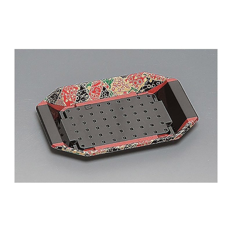 福助工業 寿司容器 和皿 本体 8H 大和 50枚/束(ご注文単位12束)【直送品】