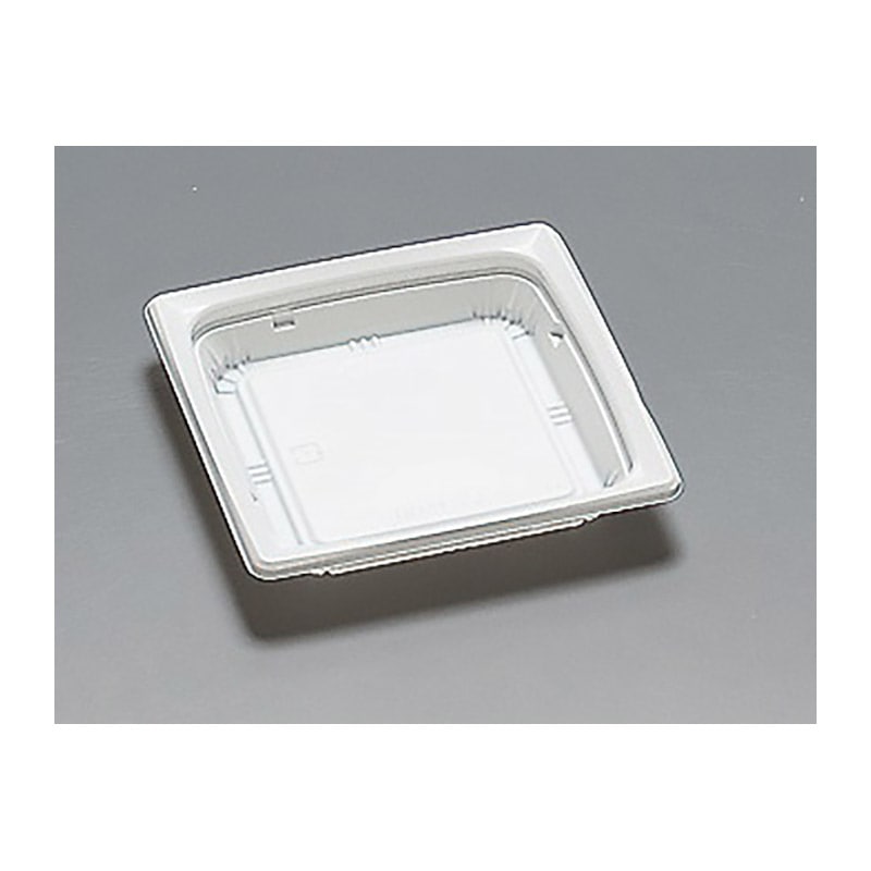 福助工業 惣菜容器 福皿 本体 15UH 白 50枚/束(ご注文単位18束)【直送品】