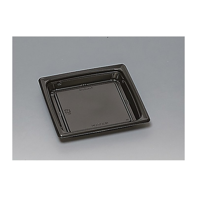 福助工業 惣菜容器 福皿 本体 18UH 黒 50枚/束(ご注文単位12束)【直送品】