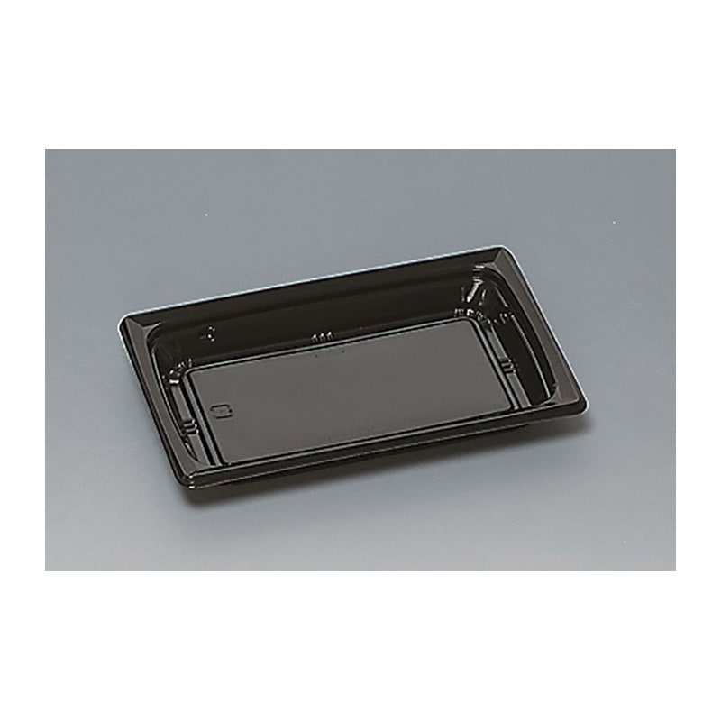 福助工業 惣菜容器 福皿 本体 21-13UH 黒(L) 50枚/束(ご注文単位12束)【直送品】