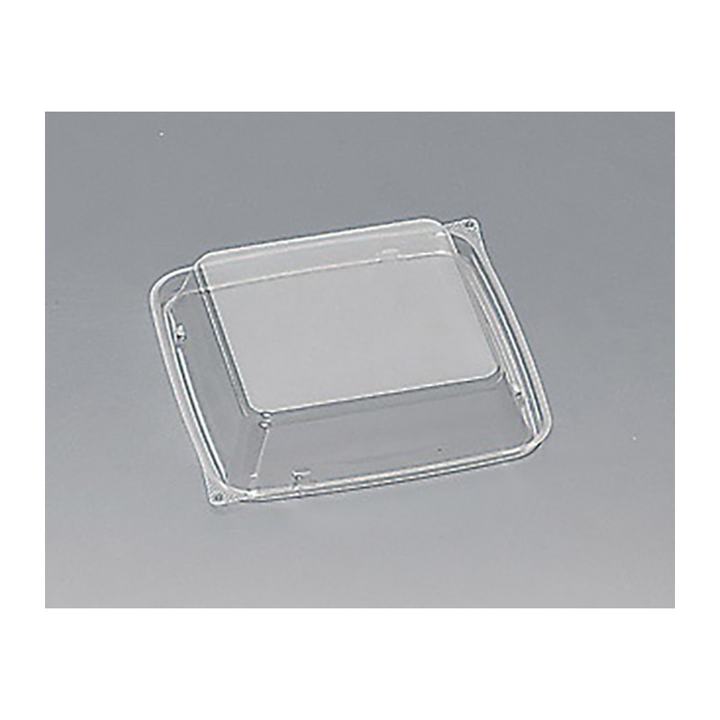 福助工業 惣菜容器 福皿 蓋 15UF 50枚/束(ご注文単位18束)【直送品】