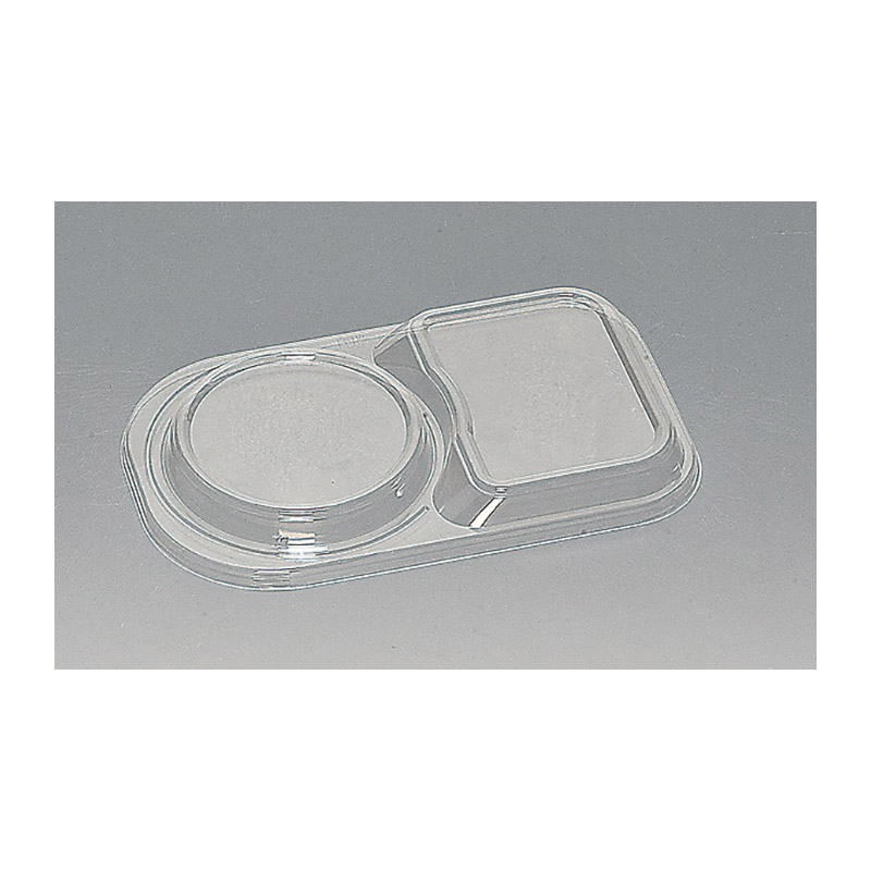 福助工業 弁当容器 蓋 LA-250F 50枚/束(ご注文単位12束)【直送品】