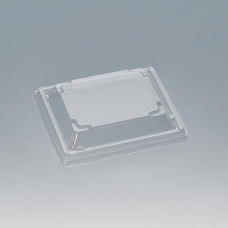 福助工業 弁当容器　箱膳　蓋 19-16F  50枚/束（ご注文単位18束）【直送品】