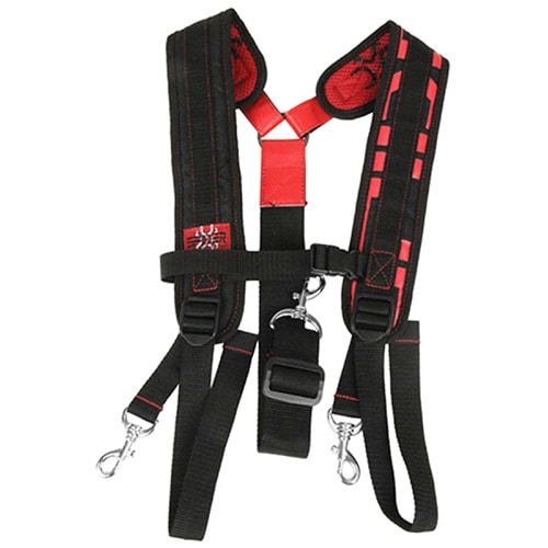 藤原産業 SK11 サスペンダー レッド SPD-JY10-A 1個（ご注文単位1個）【直送品】