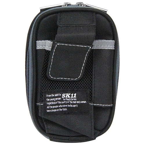 藤原産業 SK11 ハンディーポーチ M グレー F-743 GRAY 1個（ご注文単位1個）【直送品】