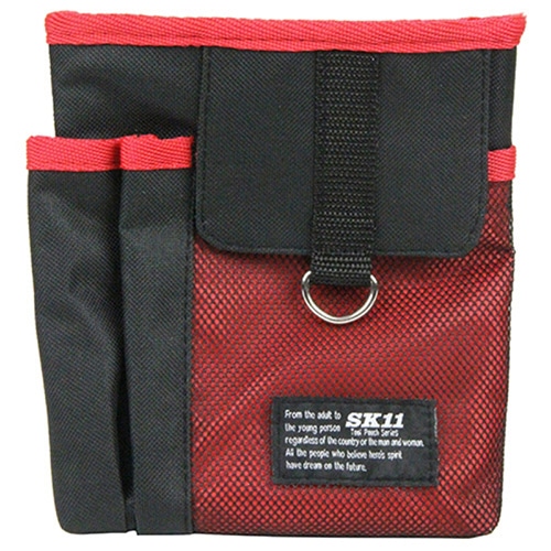 藤原産業 SK11 シザーケース M レッド F-741 RED 1個（ご注文単位1個）【直送品】