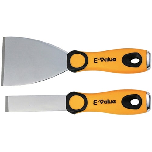 藤原産業 E-Value ステンレススクレーパー 特厚刃 2本組 1セット（ご注文単位1セット）【直送品】