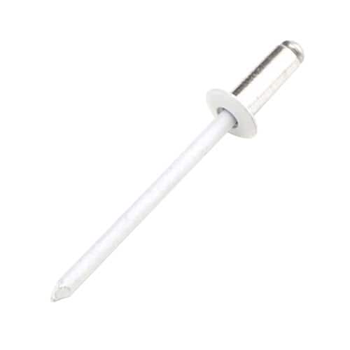 藤原産業 SK11 カラーブラインドリベット ホワイト φ4.0mm 3.2～6.4mm 20本 CR5-4W 1パック（ご注文単位3パック）【直送品】