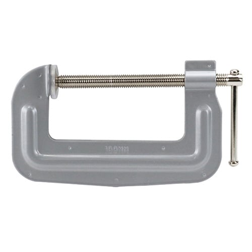 藤原産業 SK11 Cクランプ 鋼板製 100mm C-100 1個（ご注文単位2個）【直送品】