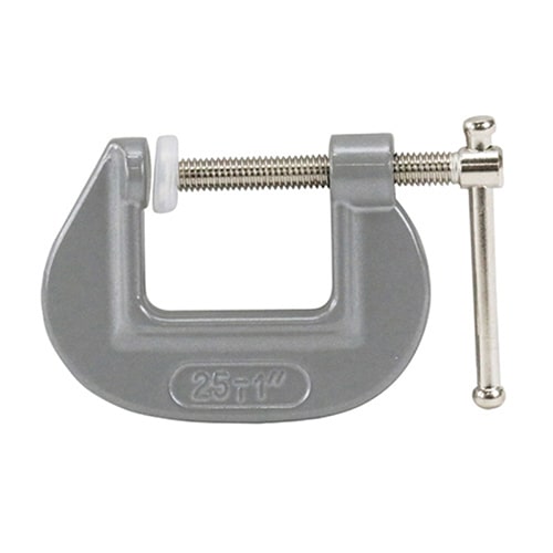 藤原産業 SK11 Cクランプ アルミ製 25mm LC-25 1個（ご注文単位5個）【直送品】