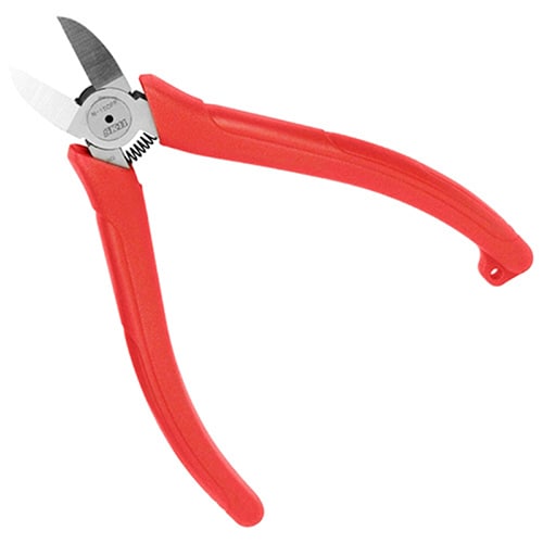 藤原産業 SK11 FGプラスチックニッパ バネ付 150mm N-150PFH 1個（ご注文単位1個）【直送品】