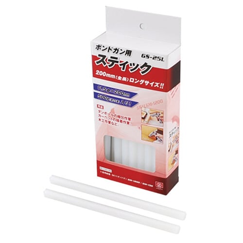 藤原産業 SK11 ボンドガン用スティック 200mm 500g入 GS-25L 500G 1パック（ご注文単位1パック）【直送品】