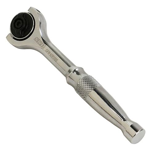 藤原産業 SK11 スイベル ラチェットハンドル 差込角6.35mm SRH2FRS 1本（ご注文単位1本）【直送品】