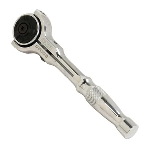 藤原産業 SK11 スイベル ラチェットハンドル 差込角9.5mm SRH3FRB 1本（ご注文単位1本）【直送品】
