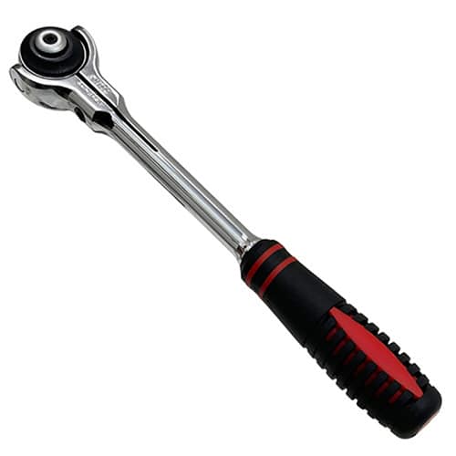 藤原産業 SK11 スイベル ラチェットハンドル 差込角9.5mm SRH3FRM 1本（ご注文単位1本）【直送品】