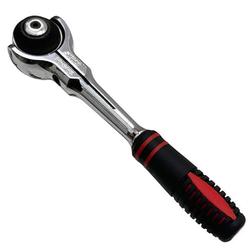 藤原産業 SK11 スイベル ラチェットハンドル 差込角9.5mm SRH3FRS 1本（ご注文単位1本）【直送品】