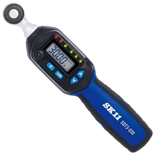 藤原産業 SK11 デジタルトルクレンチ 差込角9.5mm 1.5～30N・M SDT3-030 1本（ご注文単位1本）【直送品】
