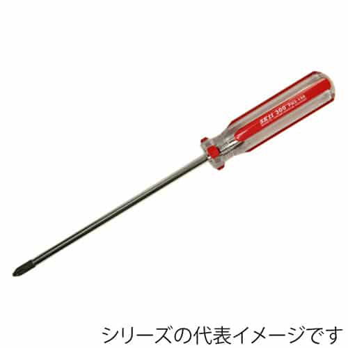 藤原産業 SK11 クリアラインドライバー No.300 +2 150mm 1本（ご注文単位2本）【直送品】