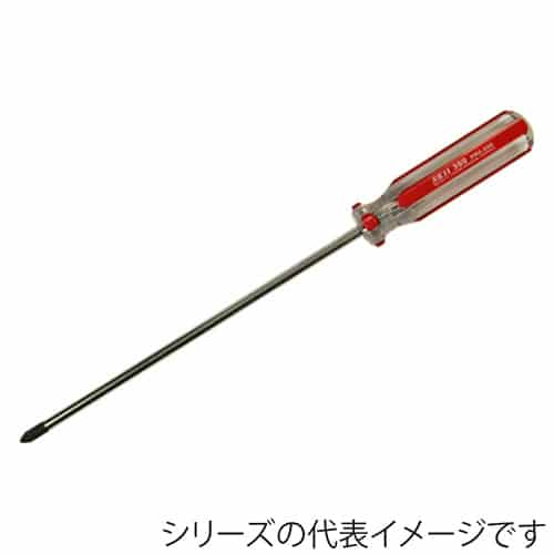 藤原産業 SK11 クリアラインドライバー No.300 +2 200mm 1本（ご注文単位2本）【直送品】