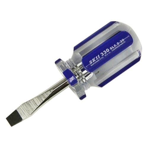 藤原産業 SK11 クリアラインドライバー No.330 -6.0 38mm 1本（ご注文単位3本）【直送品】