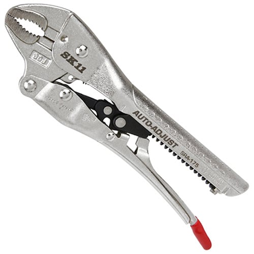 藤原産業 SK11 オートアジャスト ロッキングプライヤー 172mm SRA-175 1本（ご注文単位1本）【直送品】
