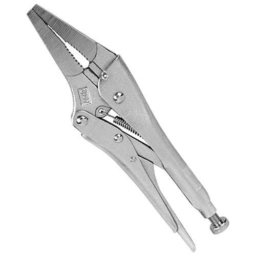 藤原産業 E-Value ロッキングプライヤー ロングノーズ 225mm ERP-225L 1本（ご注文単位1本）【直送品】
