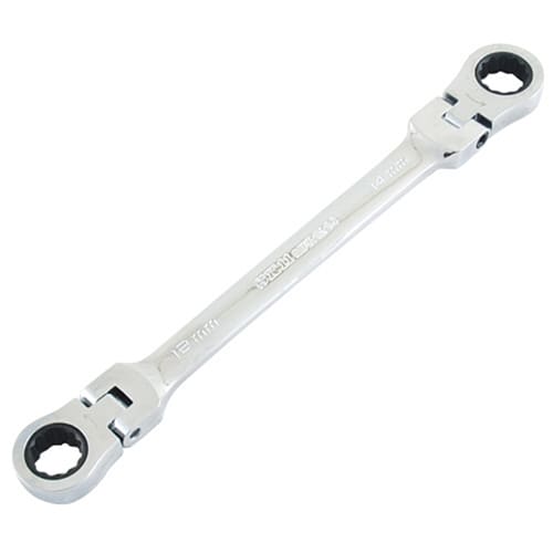 藤原産業 SK11 ダブルフレックスラチェットレンチ 12mm／14mm MFR1214N 1本（ご注文単位1本）【直送品】