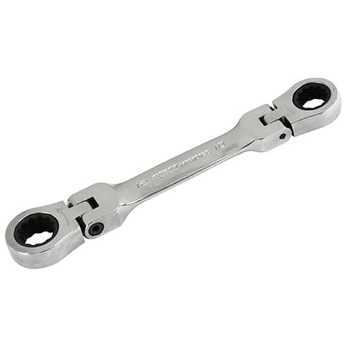 藤原産業 SK11 ショートダブルフレックスラチェットレンチ 10mm／12mm MFR1012S 1本（ご注文単位1本）【直送品】