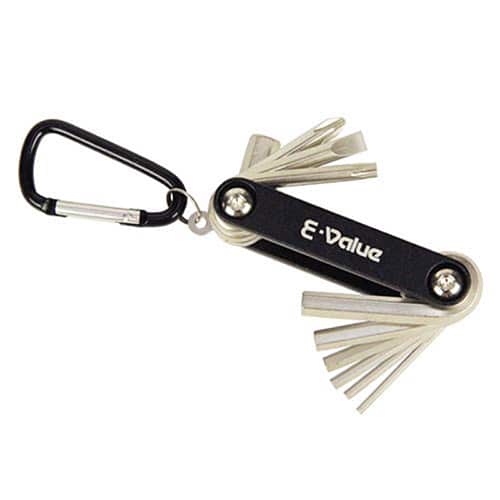 藤原産業 E-Value フォールディングレンチセット 10本組 EFHW210 B 1個（ご注文単位2個）【直送品】