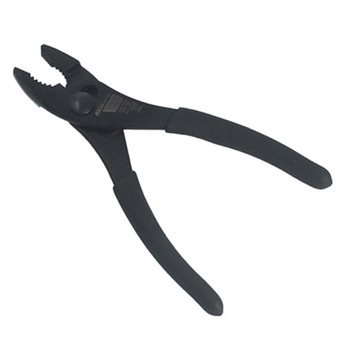 藤原産業 SK11 コンビネーションプライヤ 黒 ストロング 口開き25mm SCP-200BK 1本（ご注文単位1本）【直送品】