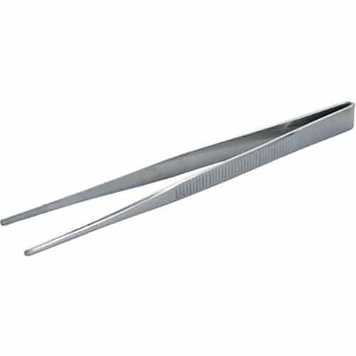藤原産業 SK11 ステンレスピンセット 普及型 直型 150mm NO.7 1本（ご注文単位5本）【直送品】