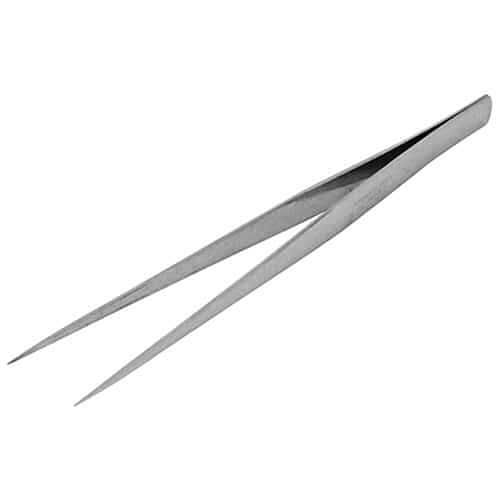 藤原産業 SK11 ステンレスピンセット 精密用 直型 先細 150mm ST-6 1本（ご注文単位1本）【直送品】
